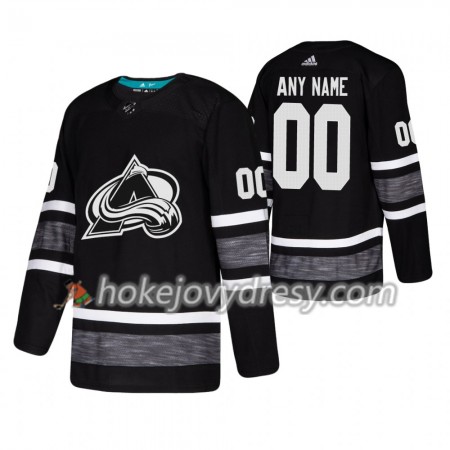 Pánské Hokejový Dres Colorado Avalanche Personalizované Černá 2019 NHL All-Star Adidas Authentic